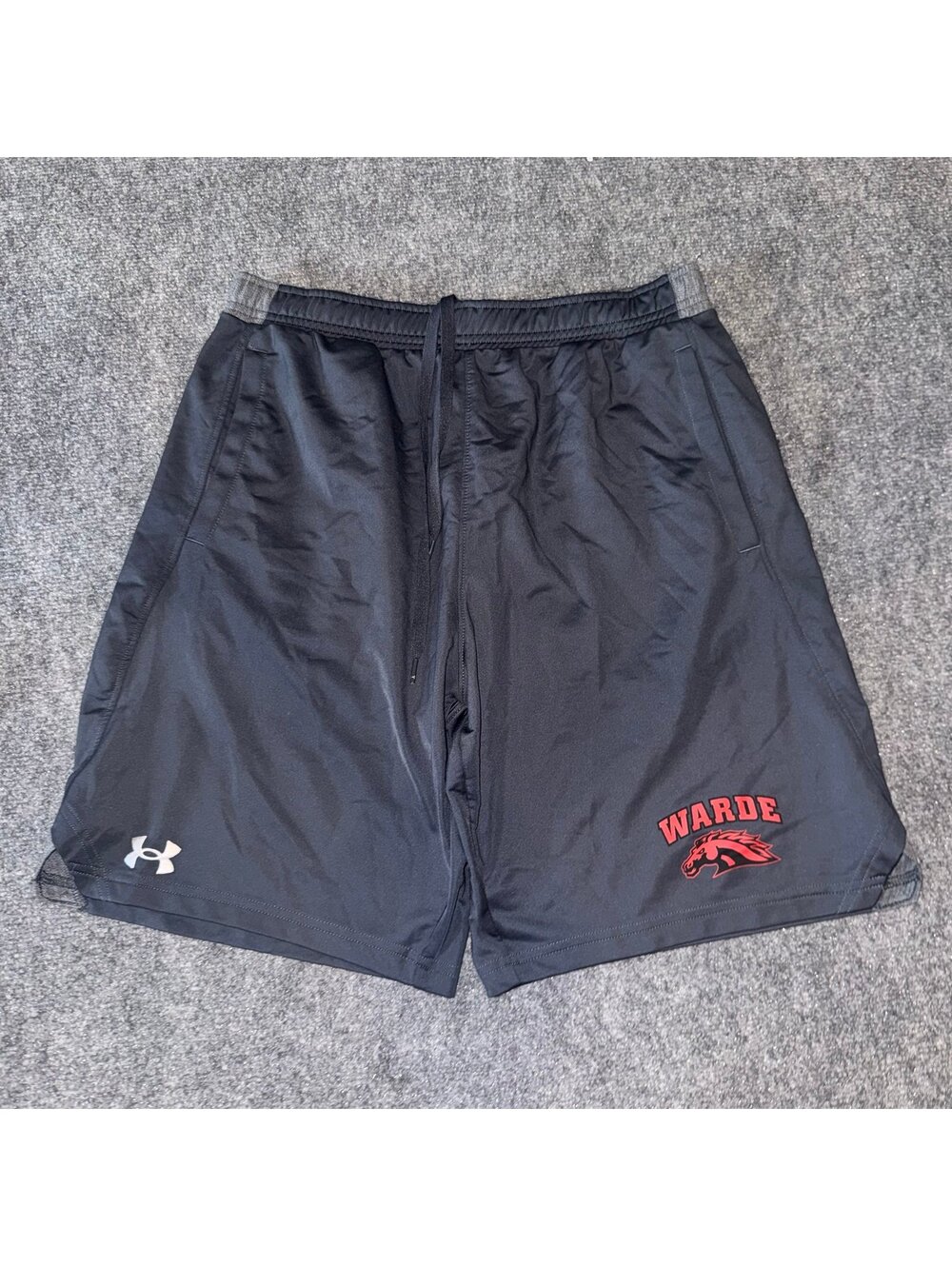 Under Armour Fairfield Warde Athletic Shorts Mens LG Vtg y2k 90s Rare